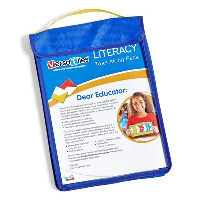 hand2mind VersaTiles Grade 6 Reading Practice Take Along Set (85872)