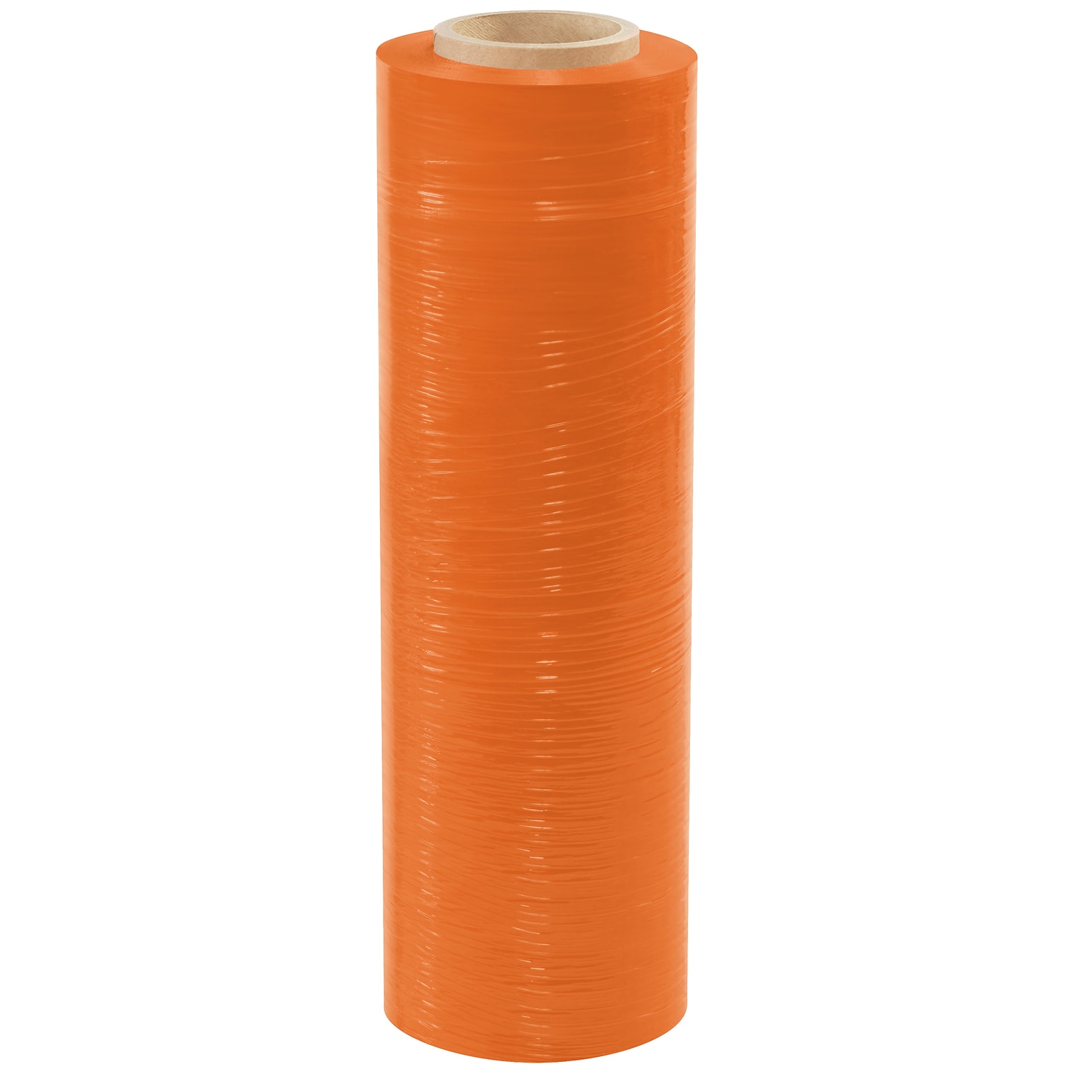 18 x 1500 80 Gauge Cast Stretch Wrap, Orange Tinted, 4/Carton (SF188CORANGE)