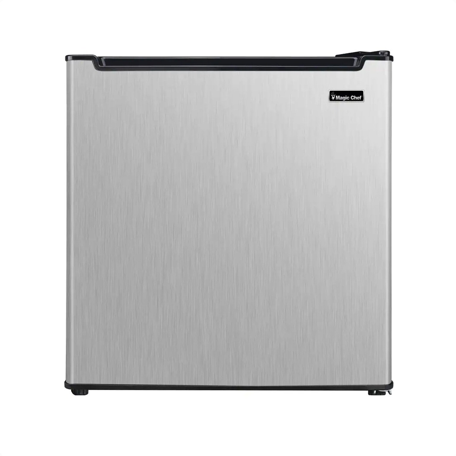 Magic Chef Adjustable Temperature Control Mini Refrigerator, 1.7 Cu. Ft., Stainless Steel (HMAR170STE)