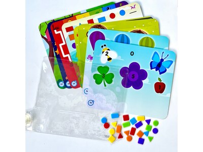 hand2mind Colors & Shapes Sensory Pad Set, Assorted Colors (94491)