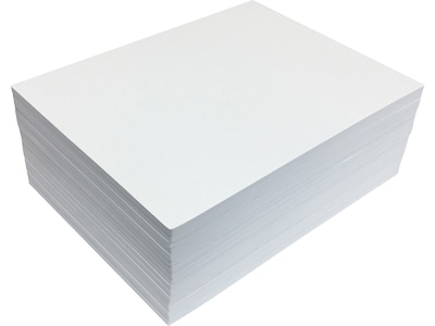 Better Office EVA Foam Sheet, White, 20/Pack (01619)