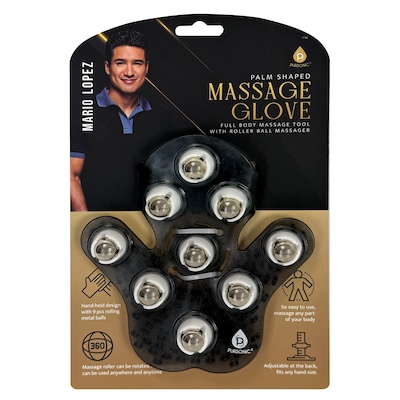 Mario Lopez Pursonic Palm Shaped Massage Glove