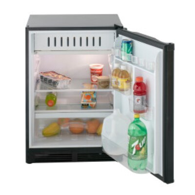 Avanti Reversible Door Refrigerator, 5.2 Cu. Ft., Black (RM52T1BB)