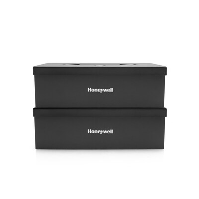 Honeywell Security Box Steel Safe with Lock, 0.18 cu. ft. (6124)