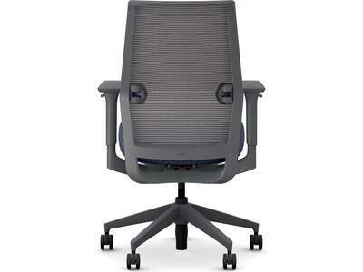 HON Cipher Mesh/Fabric Swivel Task Chair, Navy/Charcoal (HCFRT.STC.H.S.IC.APX13.TC00.AL.RE.SB.S)