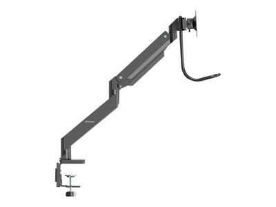 StarTech.com Adjustable Mounting Kit, Up to 32" Monitor, Black (ARMSLIMDUAL2USB3)
