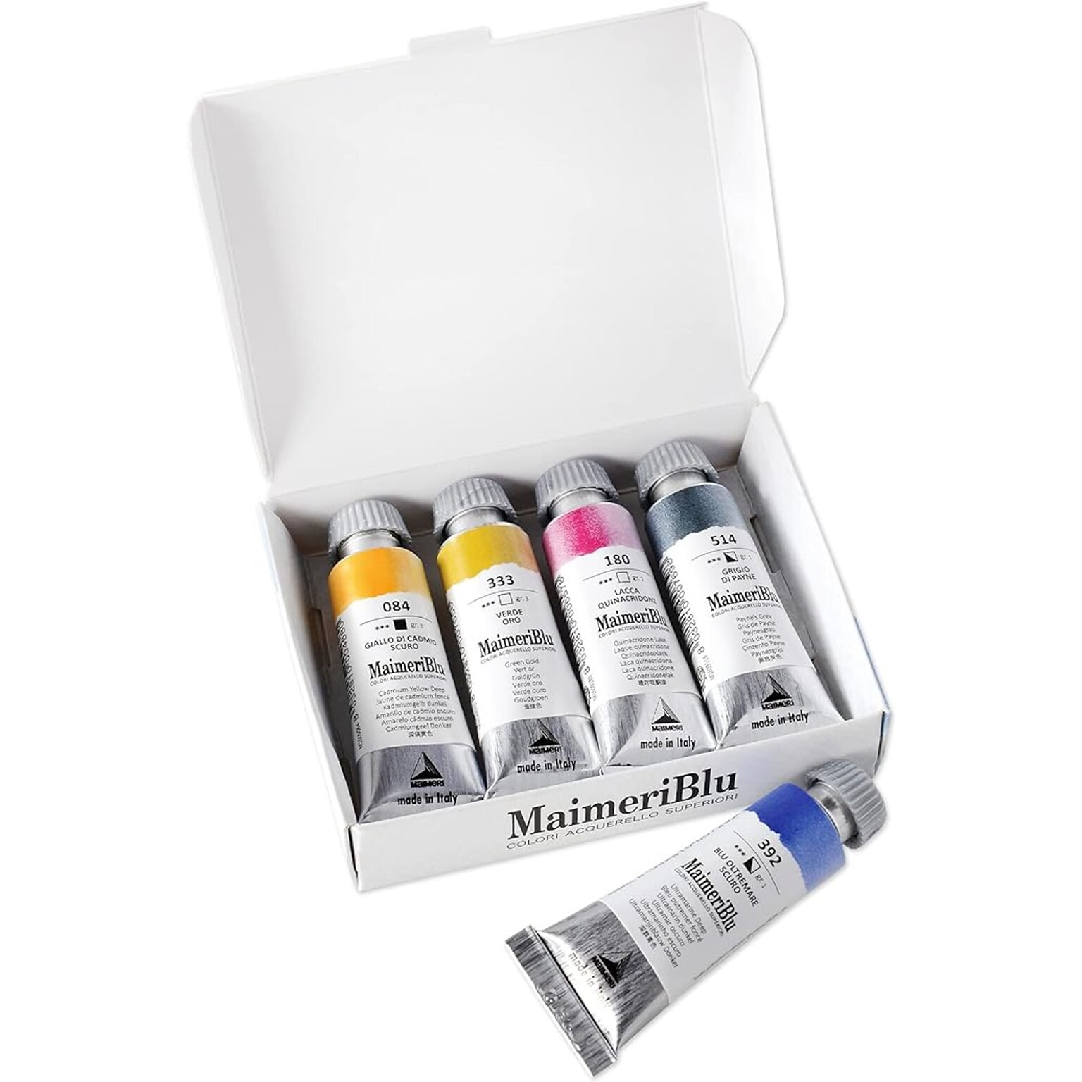 MaimeriBlu Watercolor Paint Introduction Set, 12ml, 5 Pieces (MAI1698050)