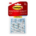 Command Clear Medium Wire Hook Value Pack, 6 Command Hooks, 8 Command Strips (17065CLR-6ES)