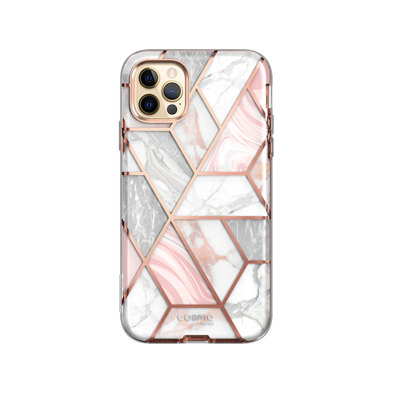 i-Blason Cosmo Marble Pink Case for iPhone 14 Pro Max (iPhone2022Pro-6.7-Cosmo-SP-Marble)