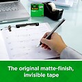 Scotch® Magic™ Invisible Tape, 1/2 x 36 yds., 3 Rolls (810H3)