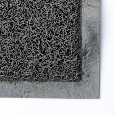 Floortex Doortex Twistermat Indoor Entrance Mat, 24 x 16, Storm Gray (NREMFLVA0006)