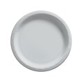 Amscan 8.5 Paper Plate, Silver, 50 Plates/Pack, 3 Packs/Set (650011.18)