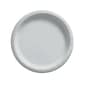 Amscan 8.5" Paper Plate, Silver, 50 Plates/Pack, 3 Packs/Set (650011.18)