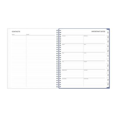 2026 Blue Sky Lindley Frosted 8" x 10" Monthly Personal Planner (101582-26)