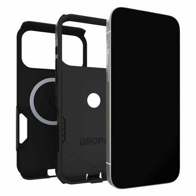 OtterBox Commuter Series MagSafe Case for iPhone 17 Pro Max, Shock Absorbing, Black (77-98342)