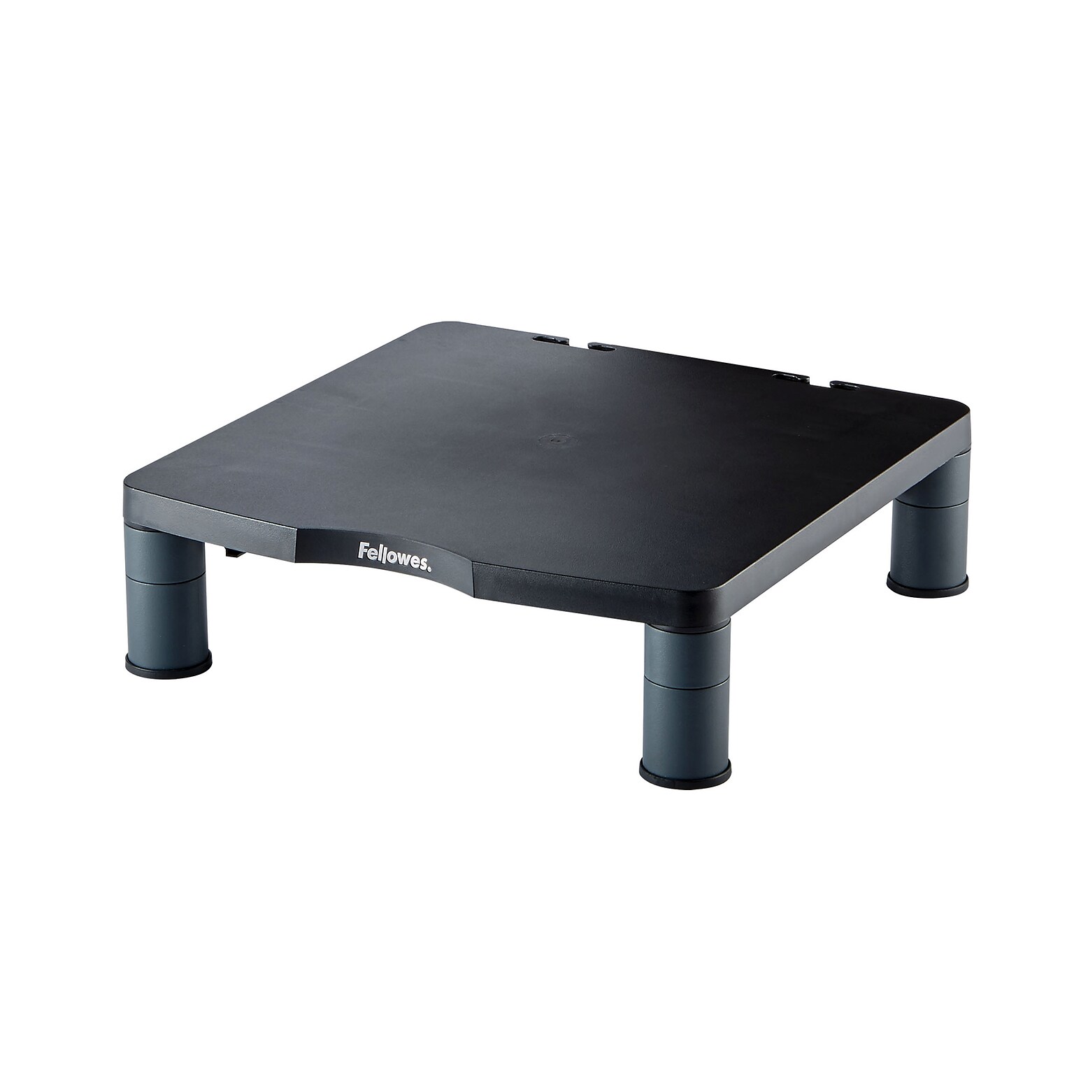Fellowes Standard Adjustable Monitor Riser, Up to 42, Graphite (9169301)
