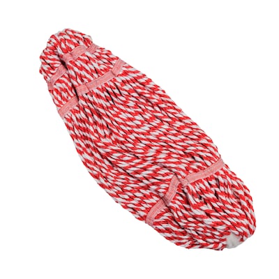 Libman Big Tornado Twist Mop Head, #20, White/Red, 6/Carton (00989)