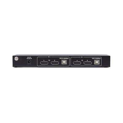 StarTech P2ADD121D-KVM-SWITCH USB DisplayPort HDMI 8-Port KVM Switch