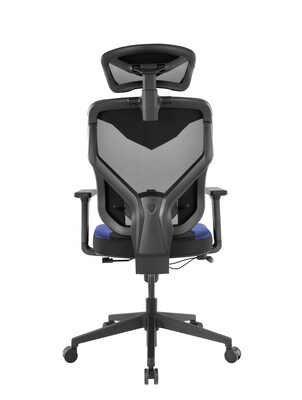 Tempur-Pedic Blaze Fabric Gaming Chair, Black/Blue (TP-BLAZE-BLU)