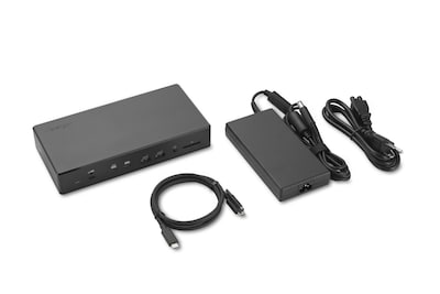 Kensington SD4880P EQ USB-C 10Gbps Quad Video 17-in-1 Driverless Docking Station, 100W Power Delivery (K34113NA)