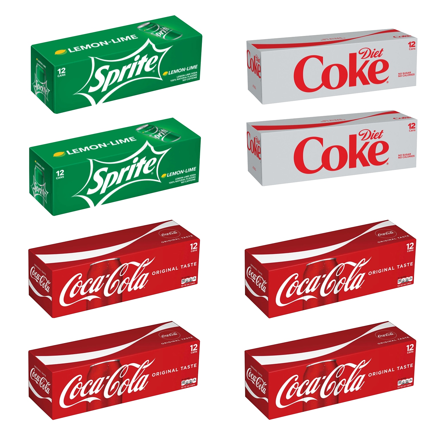 Build your own Coca-Cola value bundle – select 4 cartons at $21.99/24 cans