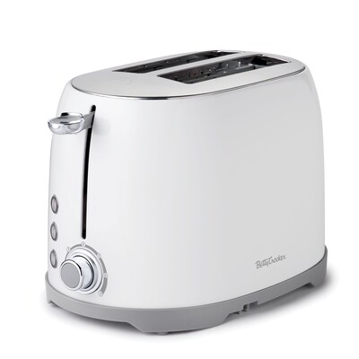 Betty Crocker 2-Slice Pop-Up Toaster, White (BC-4621W)