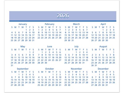 2025 AT-A-GLANCE QuickNotes Flip-A-Week 7" x 5.5" Weekly Desk Calendar Refill, Multicolor (SW706-50-25)