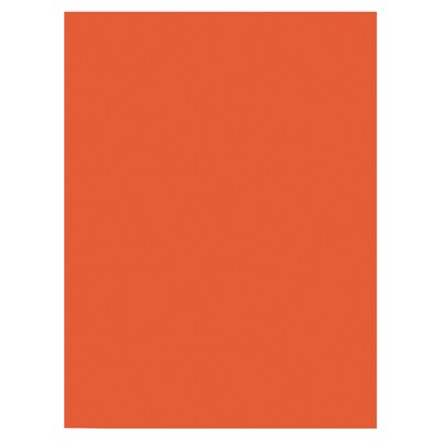 Prang 9" x 12" Construction Paper, Orange, 50 Sheets/Pack, 10 Packs/Bundle (PAC6603-10)