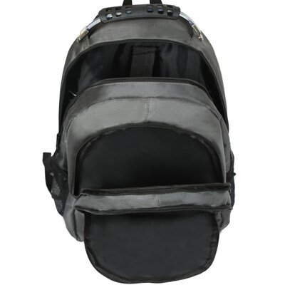 DUKAP EMINENT Laptop Compatible Backpack, Large, Gray (BDK-EMI-GRE)