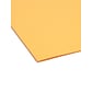 Smead Reinforced File Folder, 3 Tab, Letter Size, Goldenrod, 100/Box (12234)