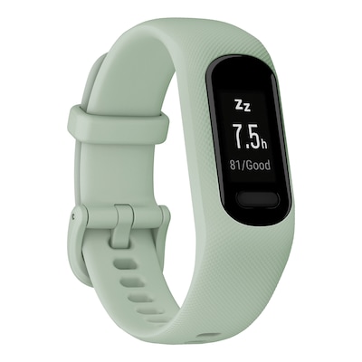 Garmin vívosmart 5 Fitness Steel Tracker, Small/Medium Case, Cool Mint (010-02645-02)
