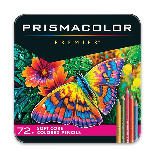 Prismacolor 3599TN Premier Soft Core Colored Pencil Art Sketching  Coloring-72 Ct