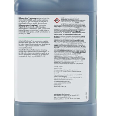 Coastwide Professional Heavy-Duty Cleaner and Degreaser Power Clean Concentrate for ExpressMix, 3.25L, 2/Carton (CW0733EM-A)