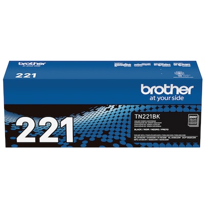 Brother TN-221 Black Standard Yield Toner Cartridge   (TN221BK)