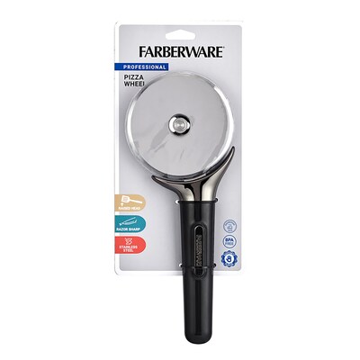 Farberware Professional-Grade Pizza Cutter, Black (5211466)