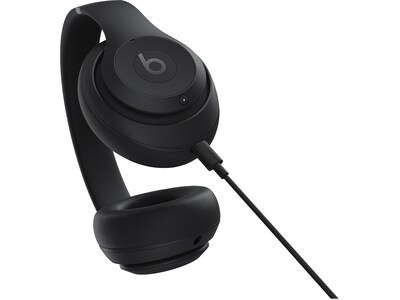 Beats Studio Pro Wireless Active Noise Canceling Bluetooth Over-the-Ear Headset, USB-C, 3.5mm, Black (MQTP3LL/A)