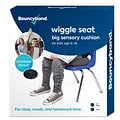 Bouncy Bands Big Sensory Wiggle Seat, Dark Gray (BBAWS33GY)