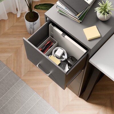 Staples File Cabinet Drawer Divider, White (TR62604)
