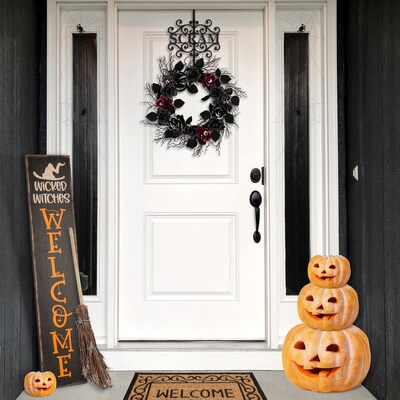 National Tree Company 16 Halloween “Scram Wreath Hanger (CI58-22260)