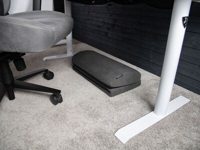 Arozzi Tilt Adjustable Footrest, Dark Grey (AZ-FOOTREST-SFB-DG)