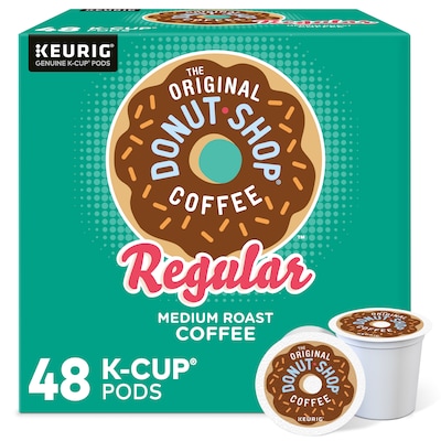 The Original Donut Shop Extra Bold Coffee Keurig® K-Cup® Pods, Medium Roast, 48/Box (81907/15154)