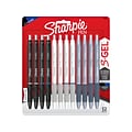 Sharpie S-Gel Retractable Gel Pen, Medium Point, Assorted Ink, Dozen (2129832)