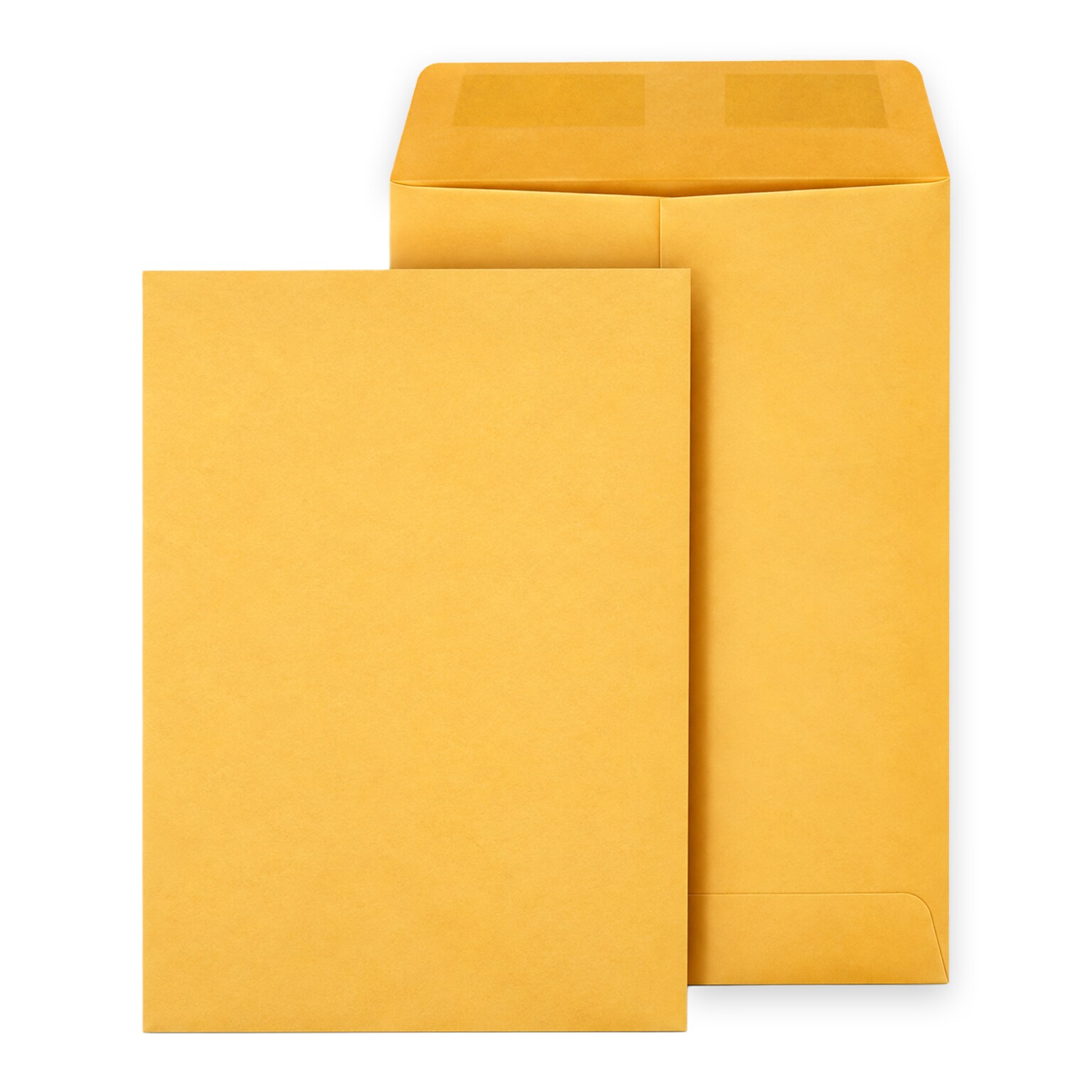 Staples Gummed Kraft Catalog Envelopes, 6 x 9, Brown, 500/Box (ST381944-CC)