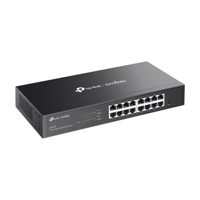 TP-Link Omada 16-Ports Gigabit Ethernet Managed Switch 1000Mbps, Black (ES216G)