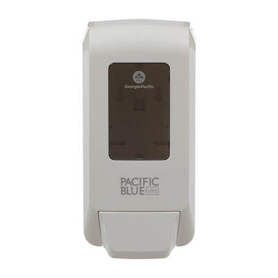 Pacific Blue Ultra Wall-Mount Soap & Sanitizer Dispenser, White (53058)