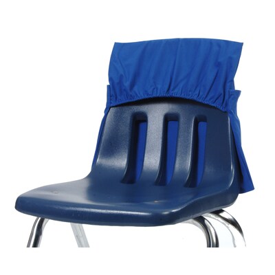 Seat Sack Seat Storage, 9.45" x 8.46" x 3.94", Blue, 10/Pack (00101BUNDLE)