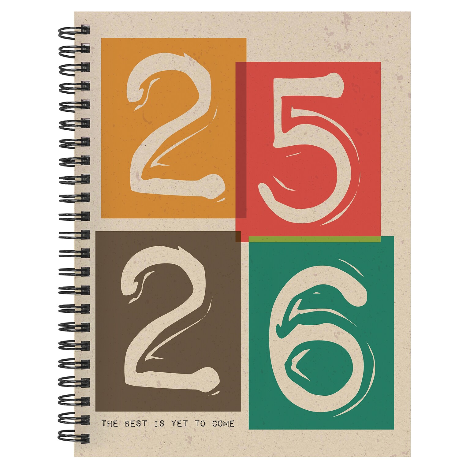 2025-2026 TF Publishing Stamp Out 6.5 x 89 Academic Year Weekly & Monthly Planner, Paperboard Cover, Multicolored (AY26-9202)