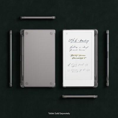 SaharaCase Glacier Series 7.3" Case for reMarkable Paper Pro Move, Clear (TB00512)