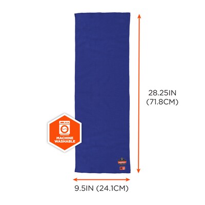 Chill-Its 6606FR Cooling Fire Resistant Towel, Blue (12437)