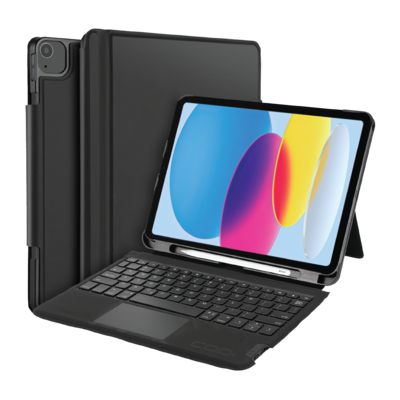 CODi Bluetooth Keyboard Case iPad 11 A16 / iPad 10.9 (11th & 10th Generation), Gray/Black (C307085